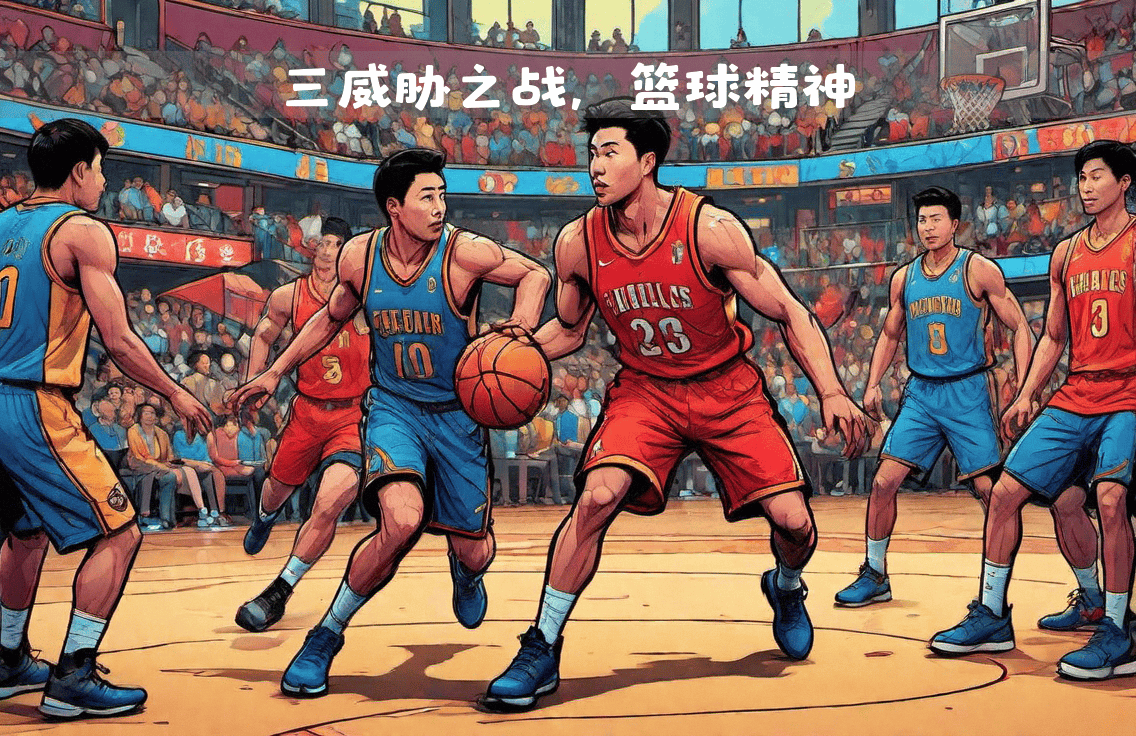 球员之间的对抗呈现出紧张刺激的篮球战的简单介绍