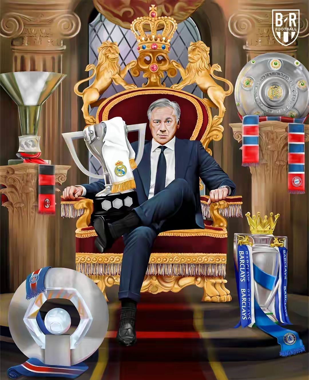 世界级功勋队长加盟，球队士气大增的简单介绍