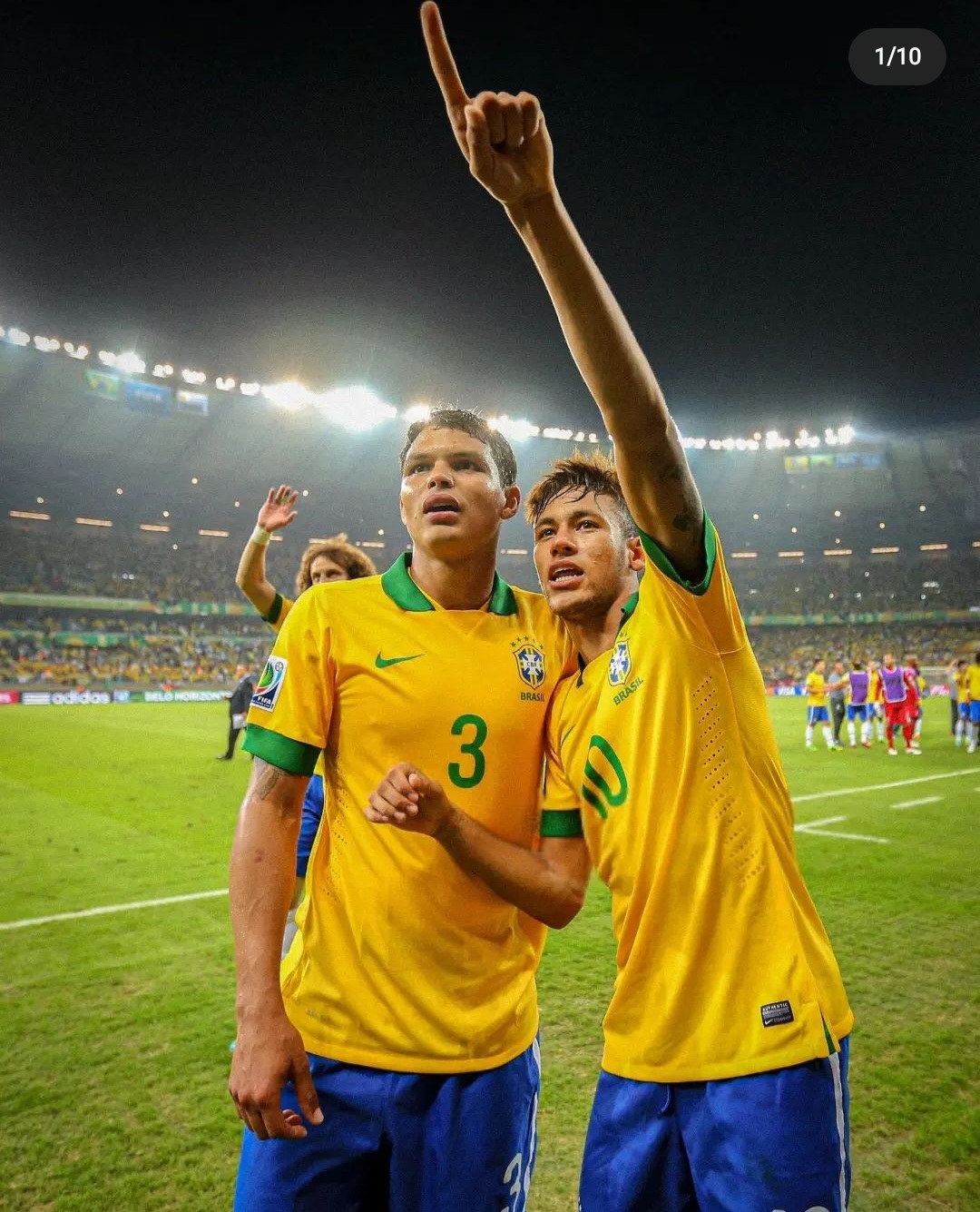 巴西力克法国，内马尔扛起全队